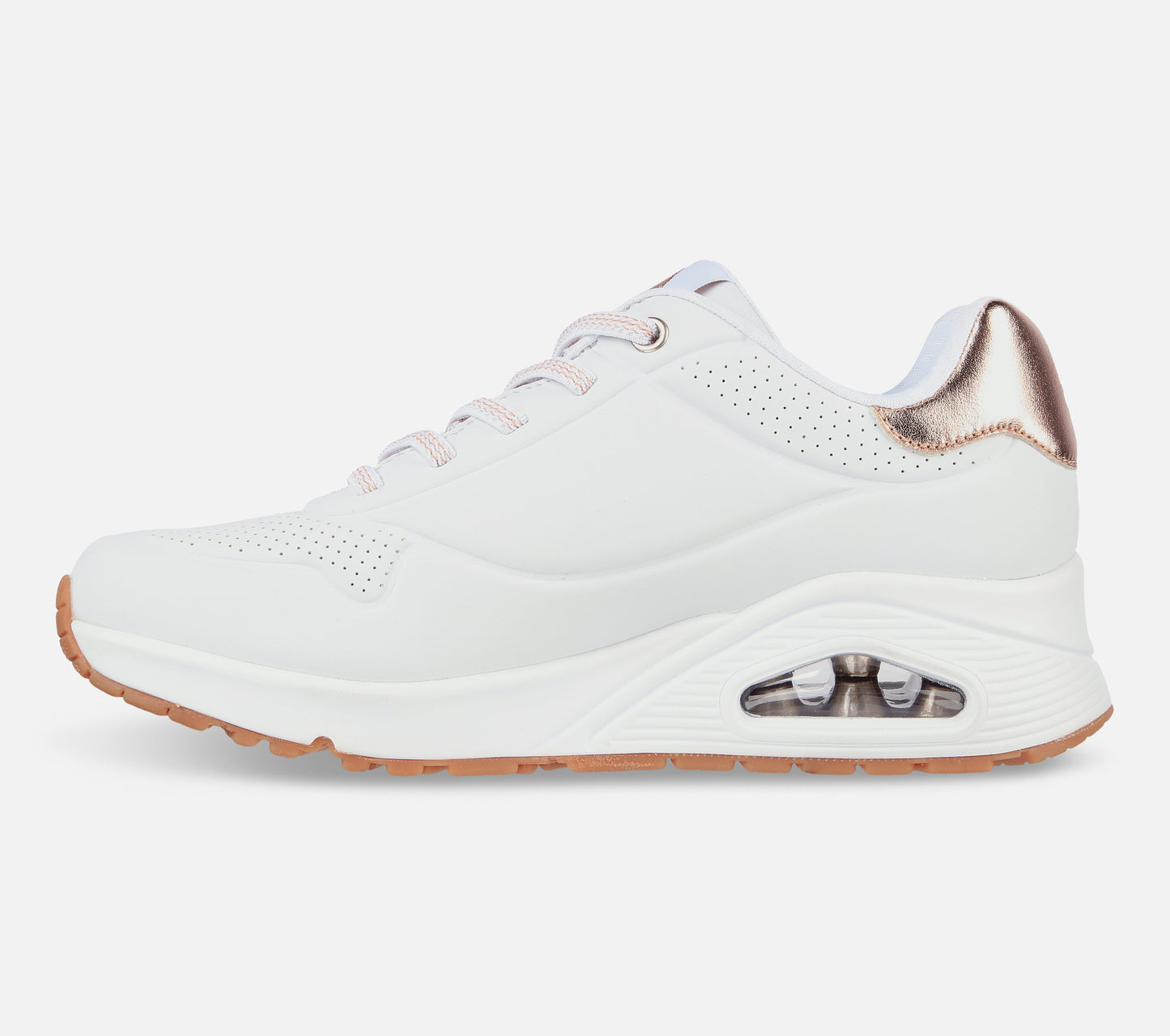 Wide Fit: Uno - Shimmer Away Shoe Skechers.fi