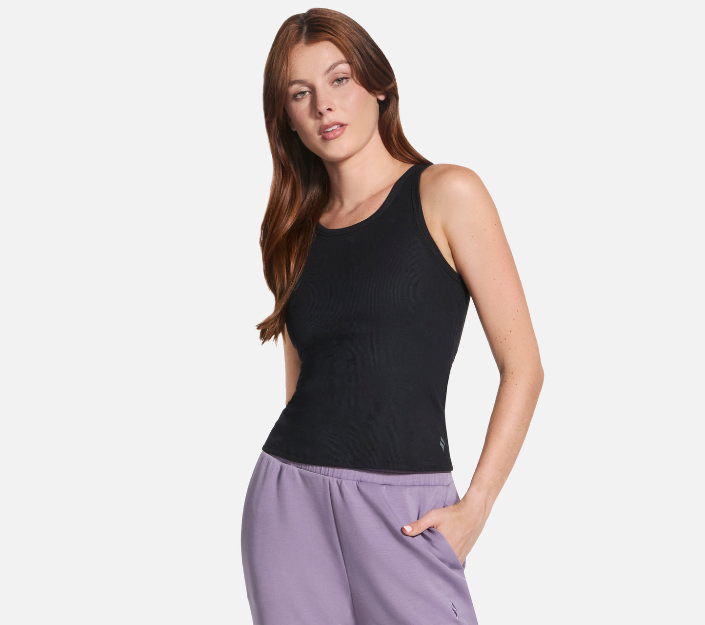 GO WALK Luxe Rib Tank Clothes Skechers.fi