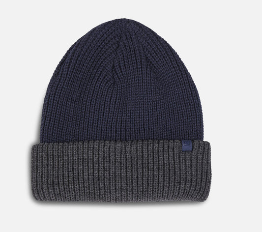 Two-Toned Rib Beanie Hat Skechers.fi