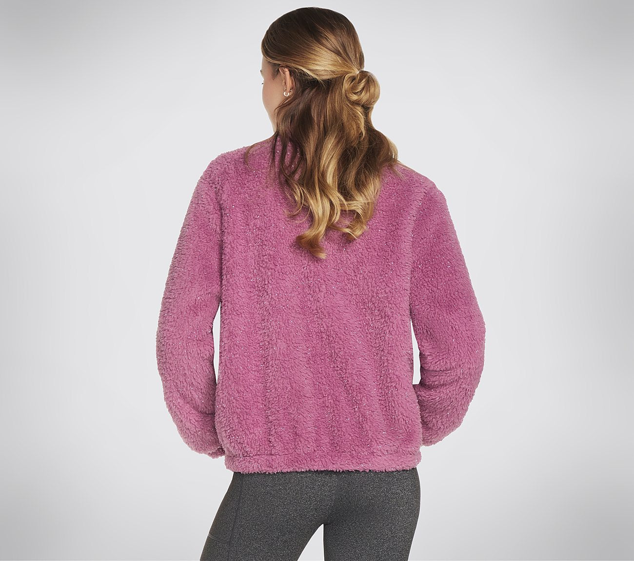 GO SNUGGLE Shine Sherpa Jacket Clothes Skechers.fi