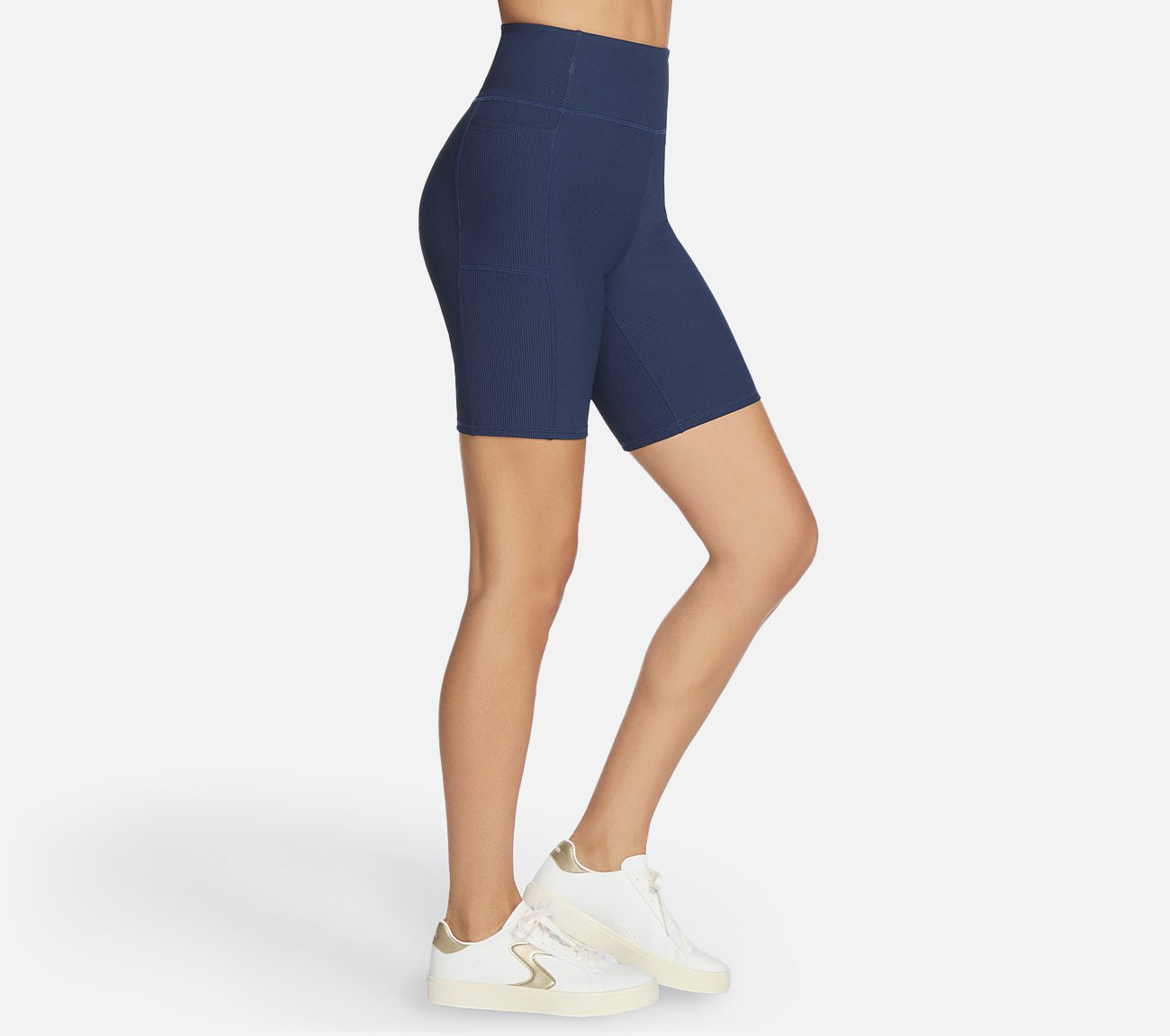 GO FLEX Rib High Waisted 8" Bike Short Clothes Skechers.fi