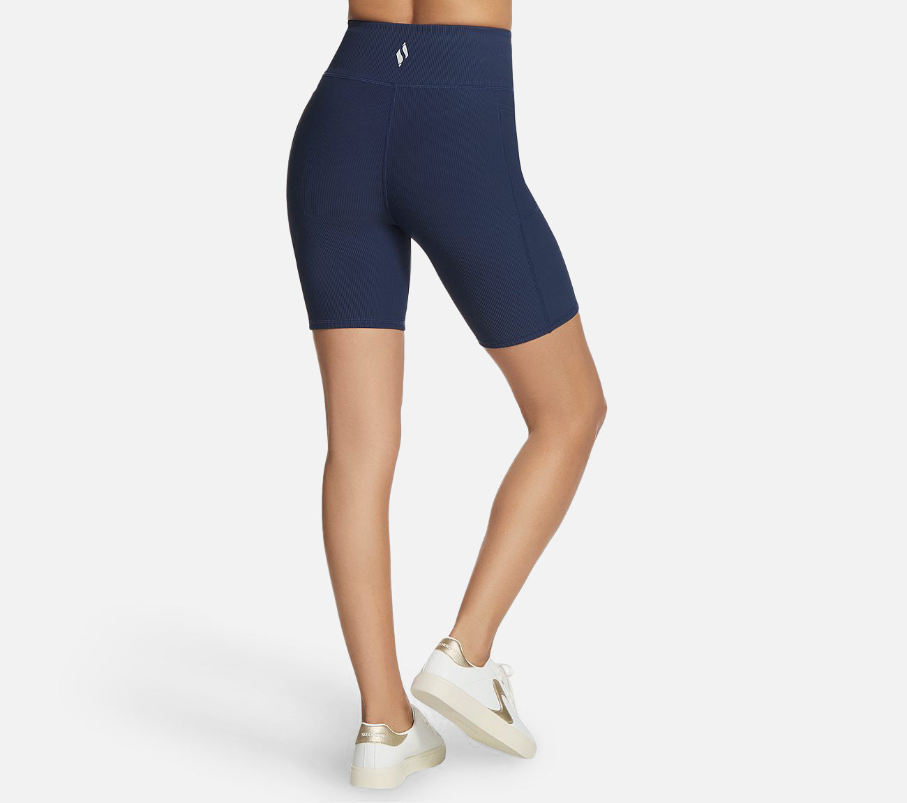 GO FLEX Rib High Waisted 8" Bike Short Clothes Skechers.fi