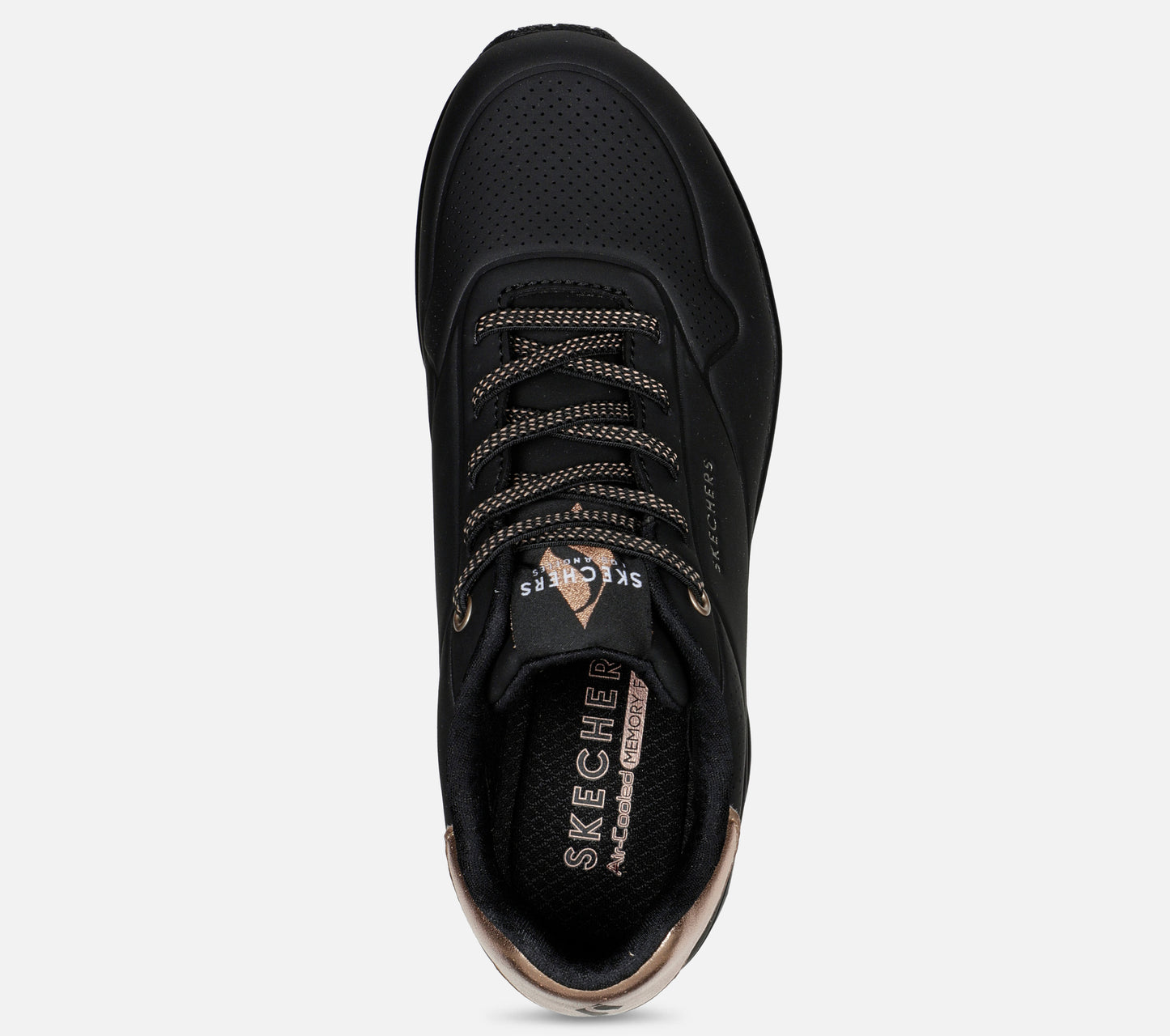 Wide Fit: Uno - Shimmer Away Shoe Skechers.fi