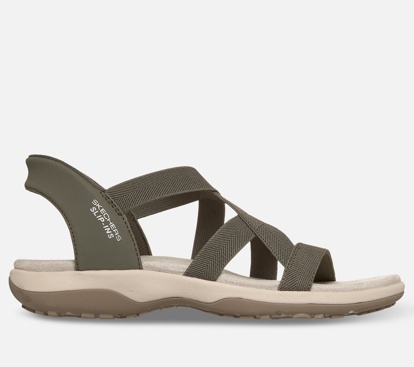 Slip-ins: Reggae Slim - Stretch Flex Sandal Skechers.fi