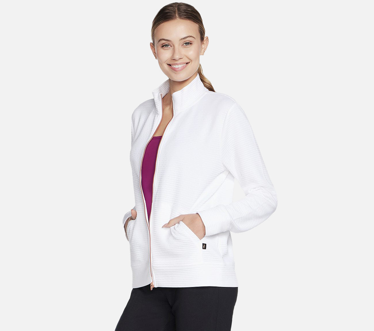 The Hoodless Hoodie GO WALK Everywhere Jacket Clothes Skechers.fi