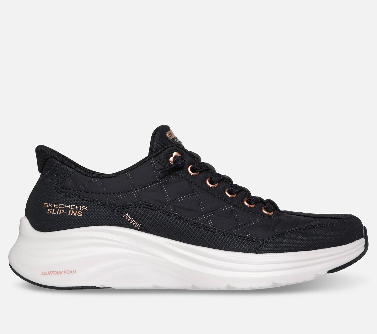 Wide Fit: Slip-ins: Contour Foam - Cozy Fit Golden Hour Shoe Skechers.fi