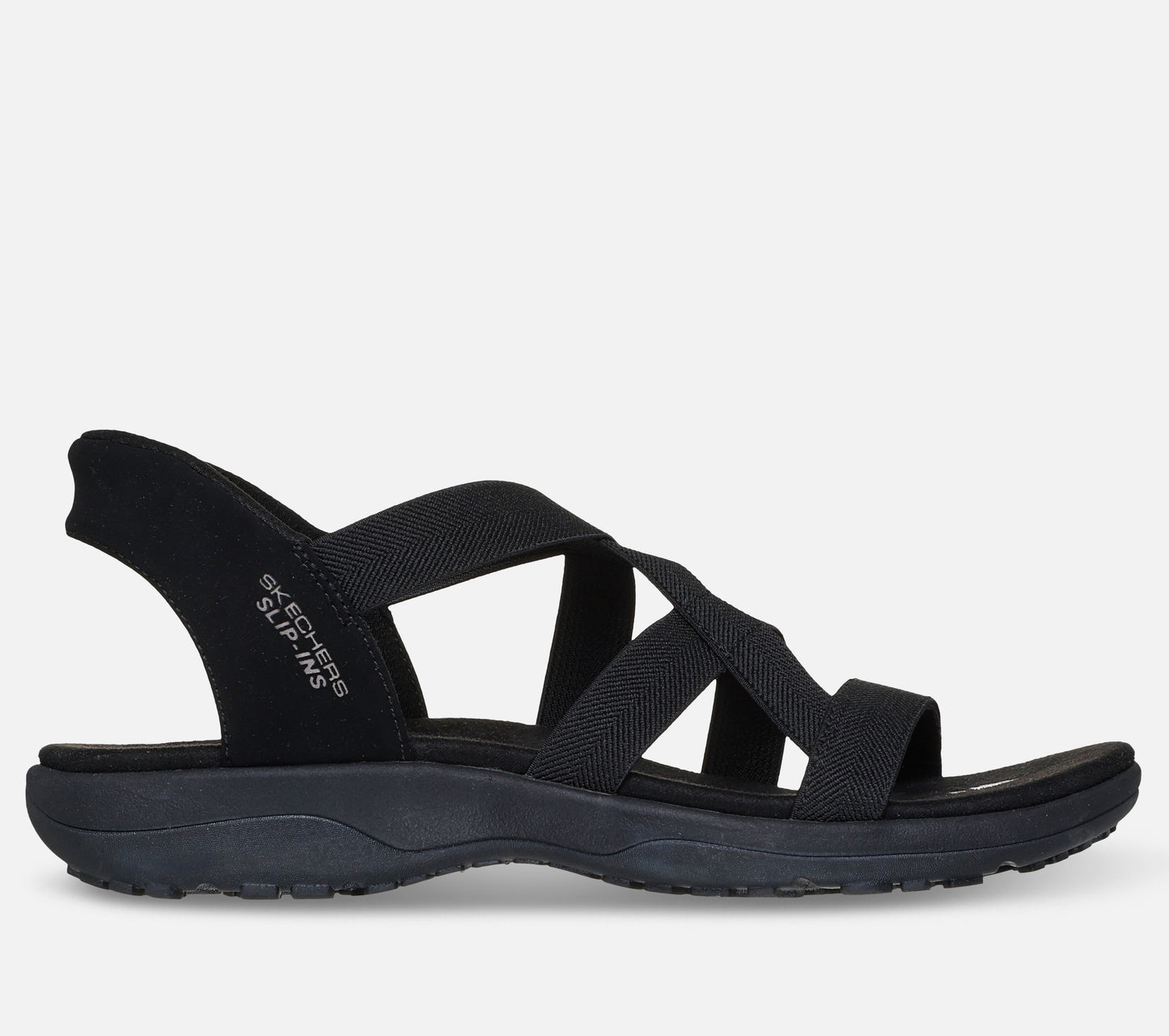 Wide Fit: Slip-ins: Reggae Slim - Stretch Flex Sandal Skechers.fi
