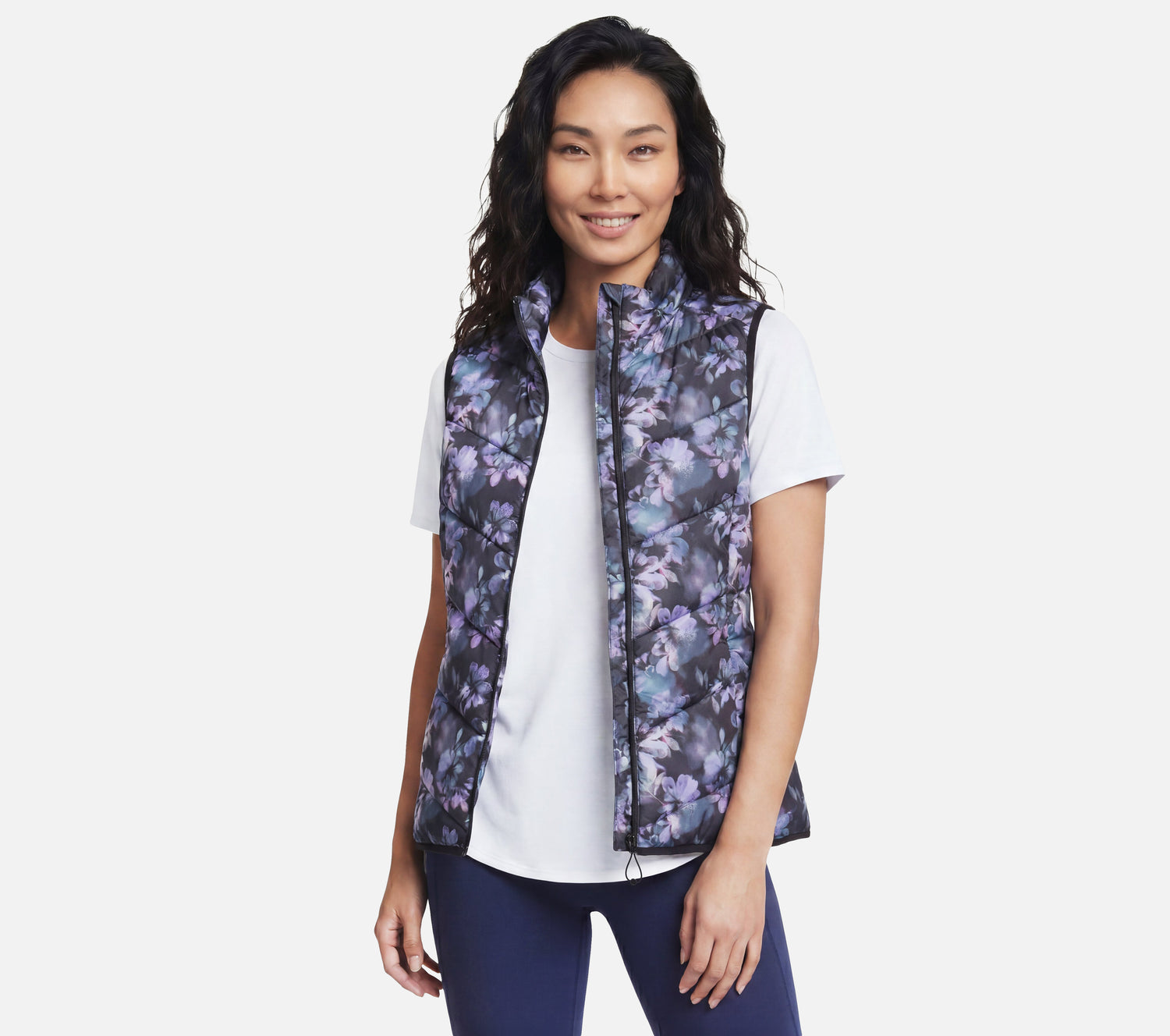 Cozy Fit Printed Vest Clothes Skechers.fi
