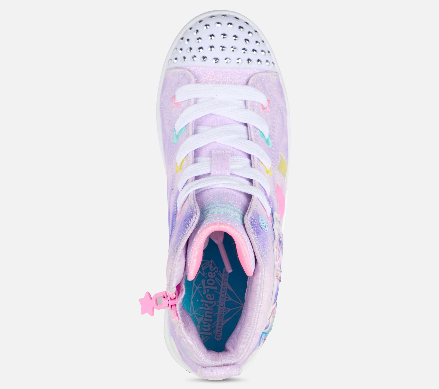 Twinkle Toes: Twi-Lites 2.0 - Unicorn Glam Shoe Skechers.fi