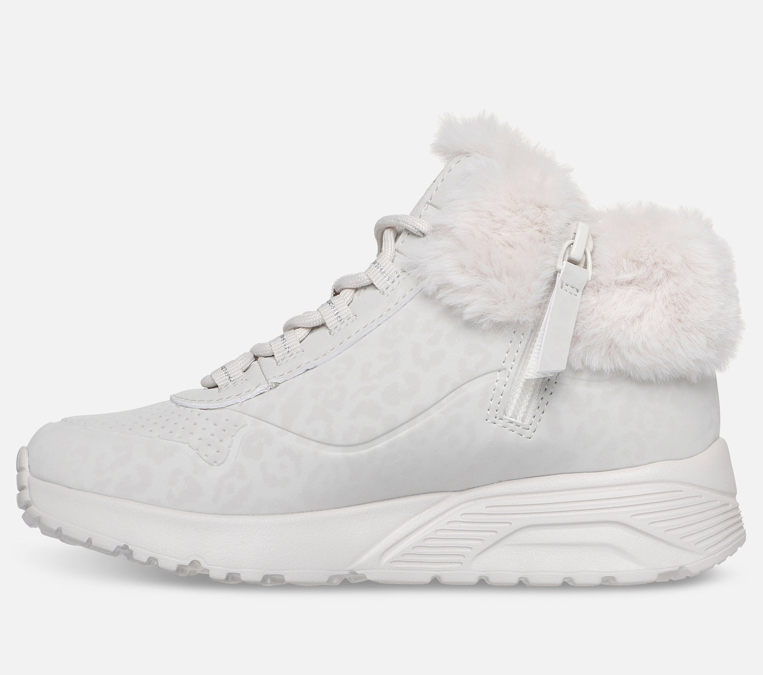 Uno Lite - Cozy Leopard Boot Skechers.fi