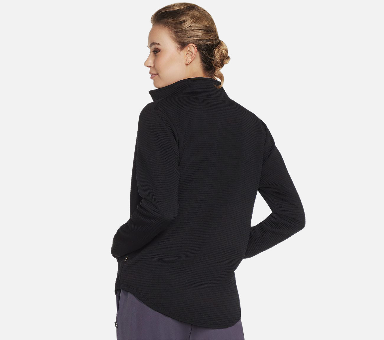 The Hoodless Hoodie GO WALK Shine Jacket Clothes Skechers.fi