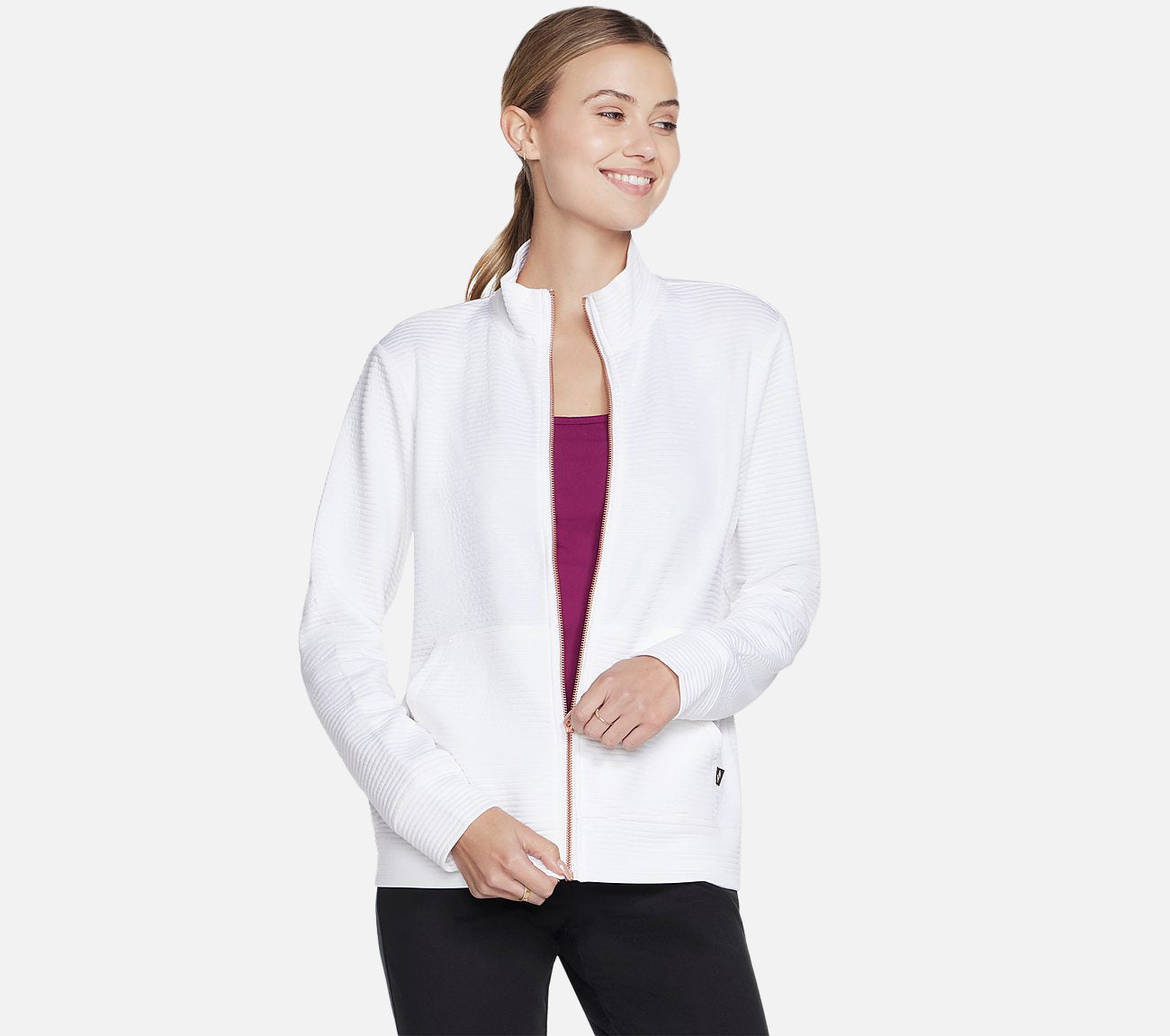 The Hoodless Hoodie GO WALK Everywhere Jacket Clothes Skechers.fi