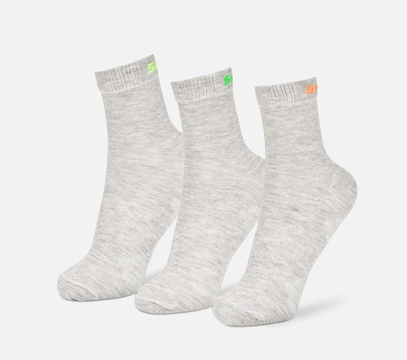 3-pack sukat Sock Skechers