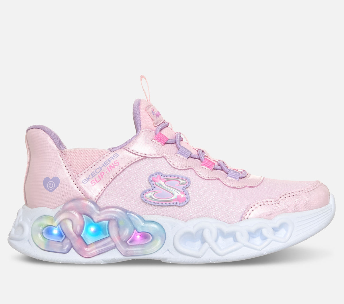 Slip-ins: Infinite Heart Lights - Sparkle Heart Shoe Skechers.fi