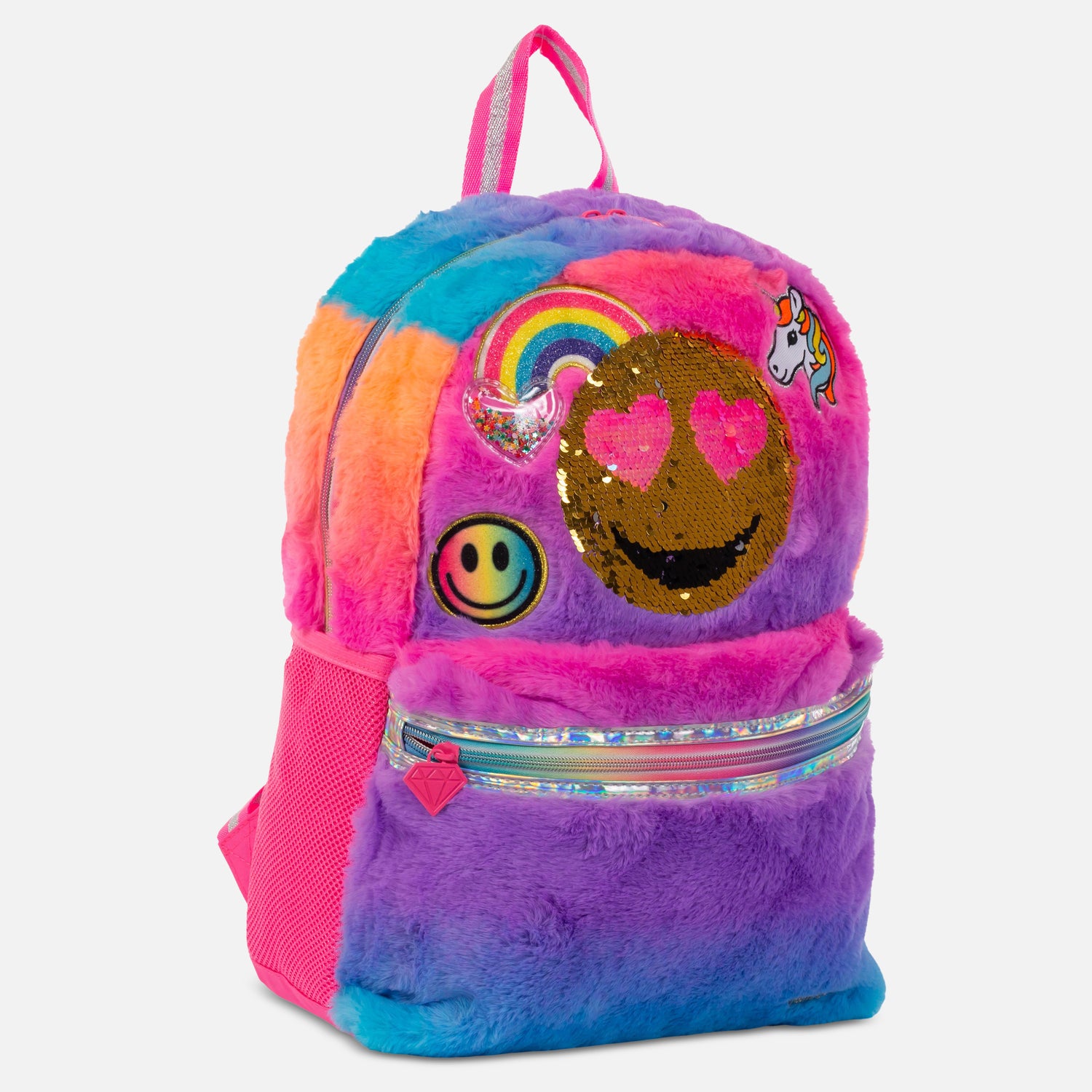 Fur Smiley Backpack Bags Skechers.fi