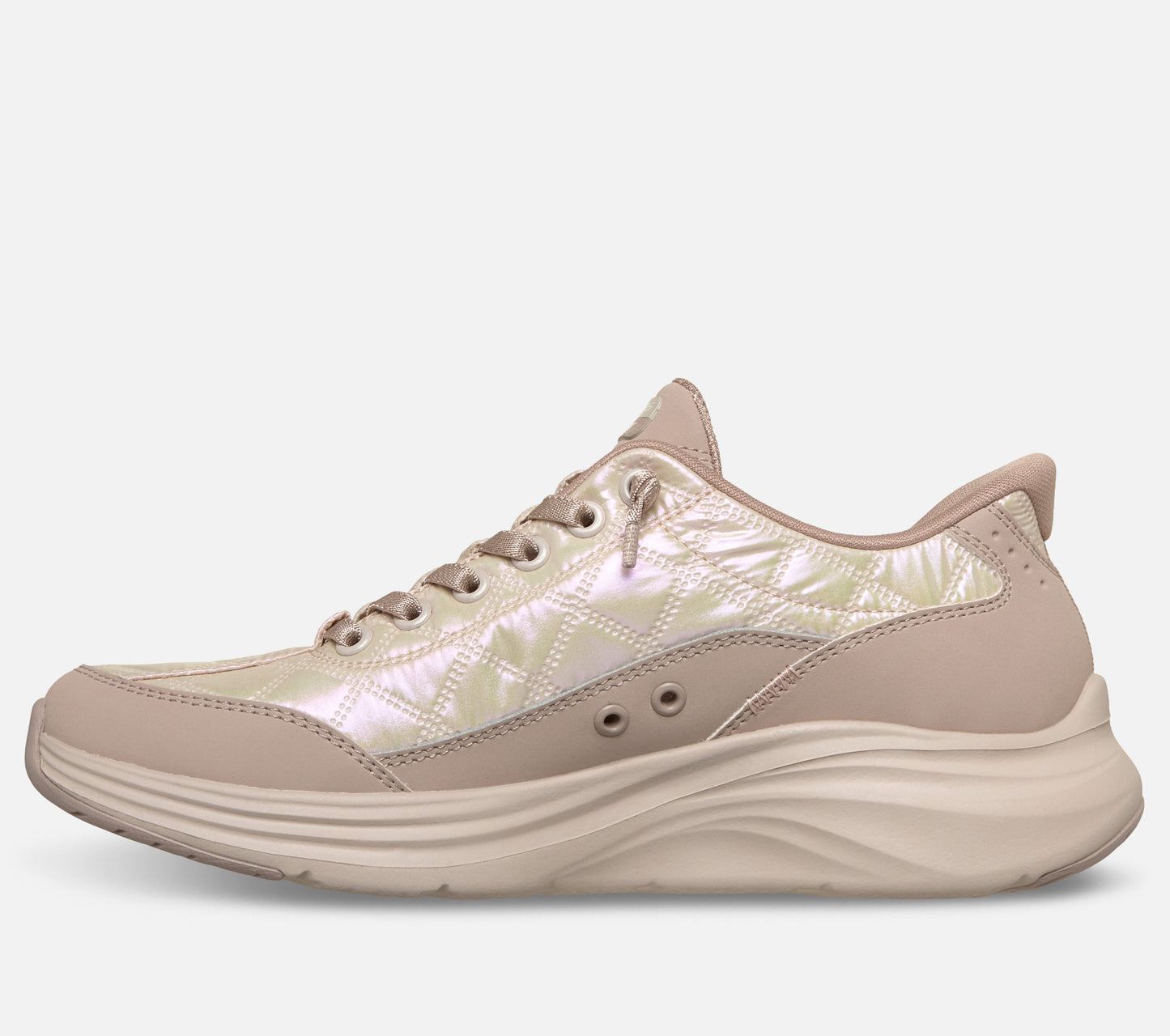 Slip-ins: Contour Foam Cozy Fit - Shining Pearl Shoe Skechers.fi
