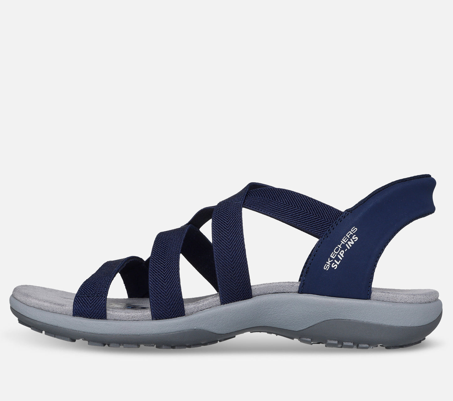 Wide Fit: Slip-ins: Reggae Slim - Stretch Flex Sandal Skechers.fi