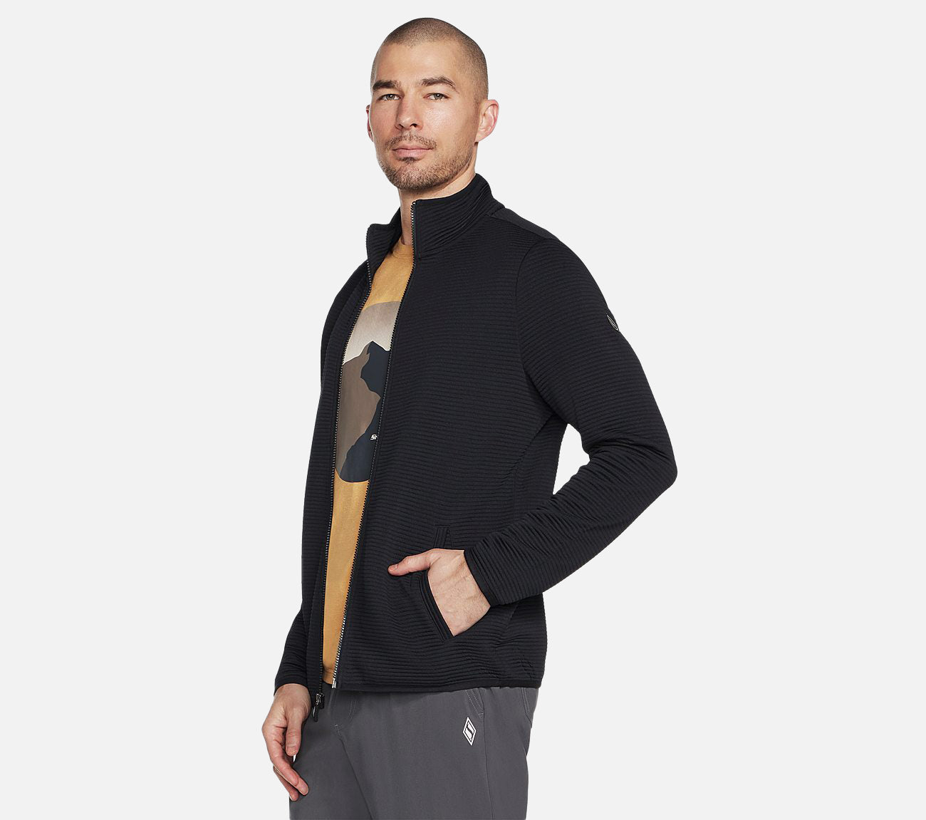 Hoodless Hoodie Ottoman Jacket Clothes Skechers.fi