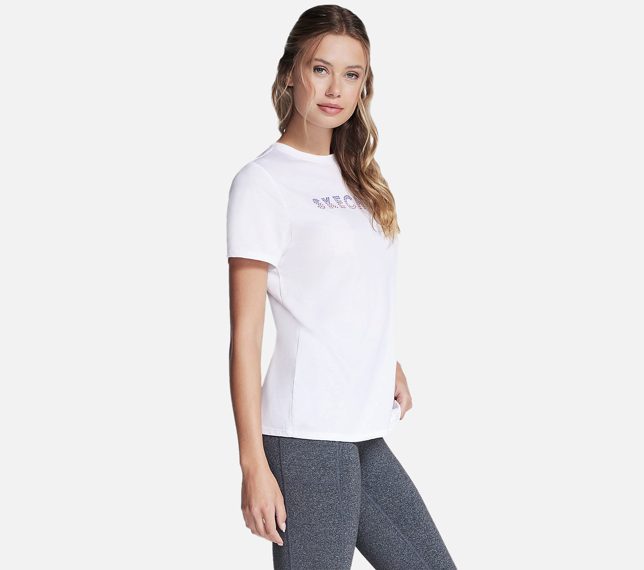 Gradient Short Sleeve Tee Clothes Skechers.fi