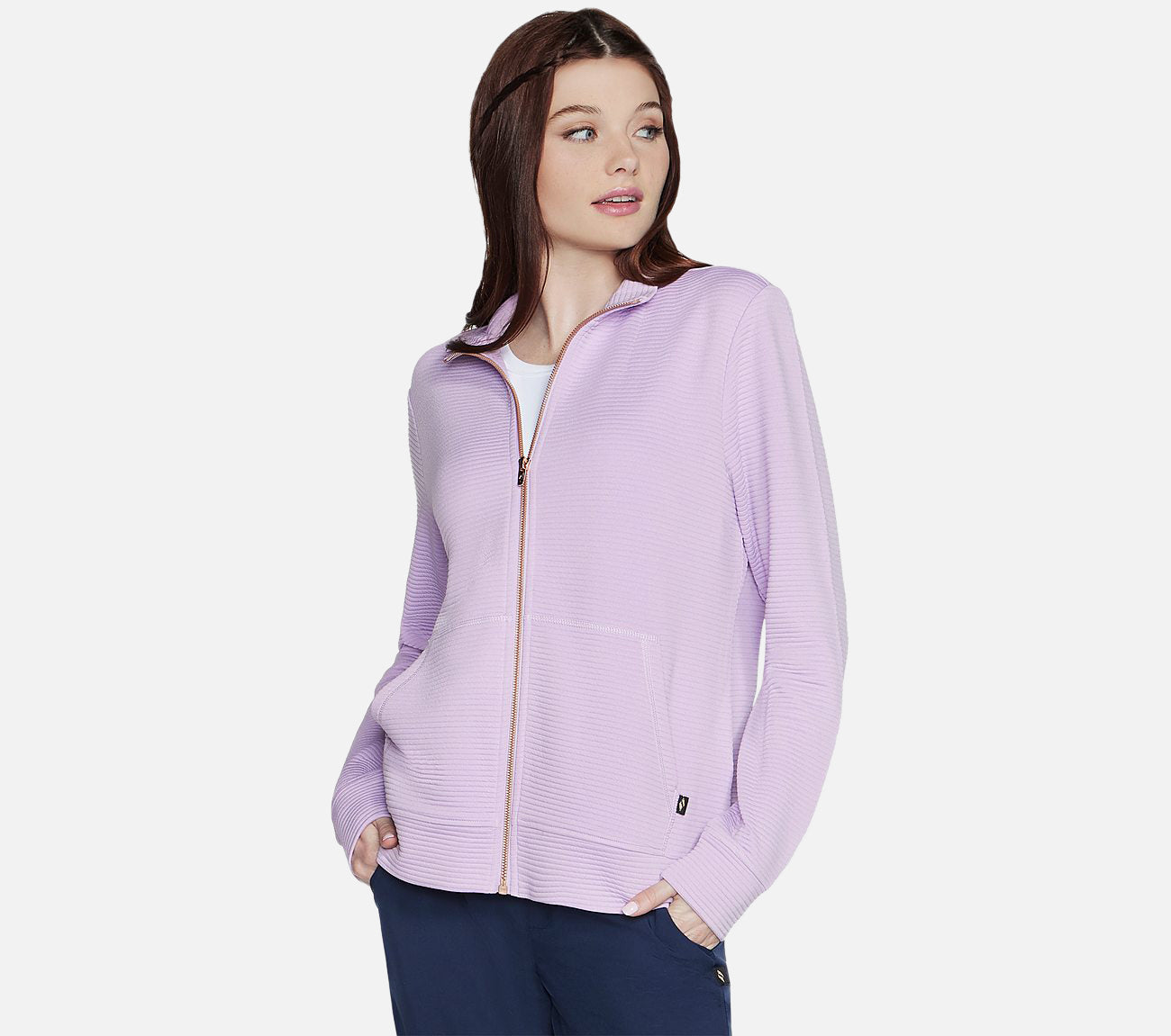 The Hoodless Hoodie GO WALK Everywhere Jacket Clothes Skechers.fi