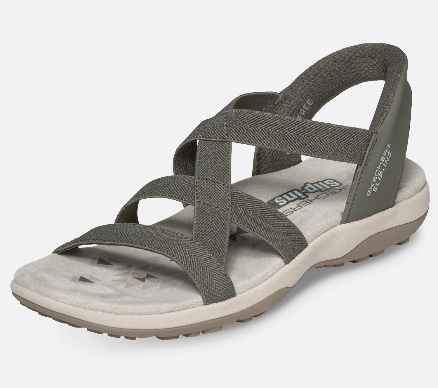 Slip-ins: Reggae Slim - Stretch Flex Sandal Skechers.fi