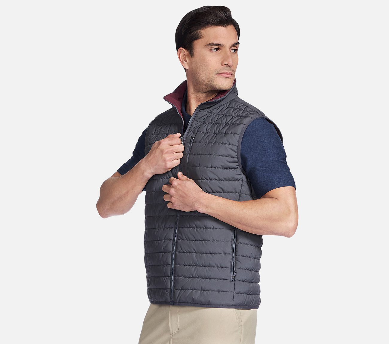 GO SHIELD Altitude Reversible Vest Clothes Skechers.fi