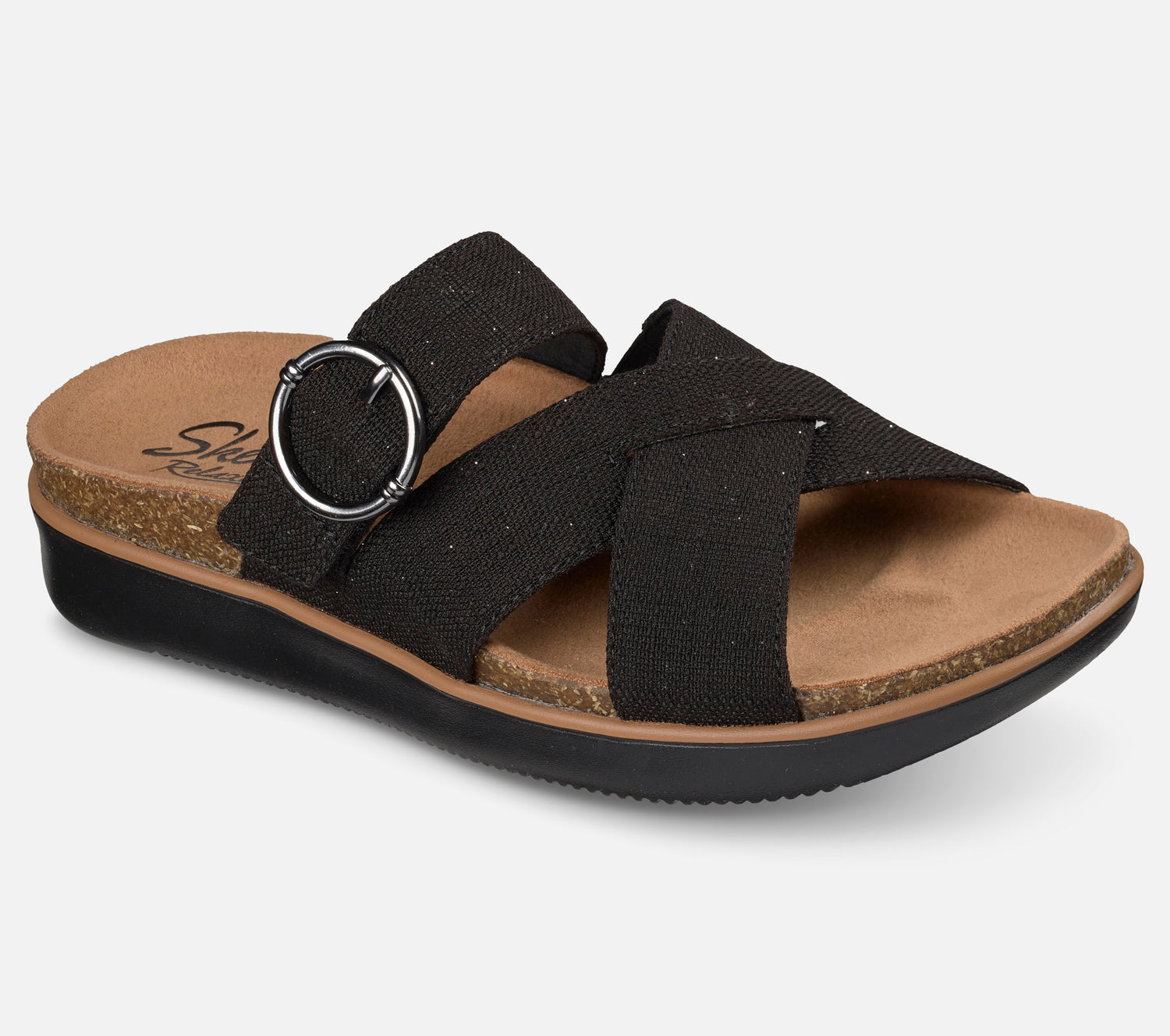 Relaxed Fit: Lifted Comfort - Charming Sparkle Sandal Skechers.fi