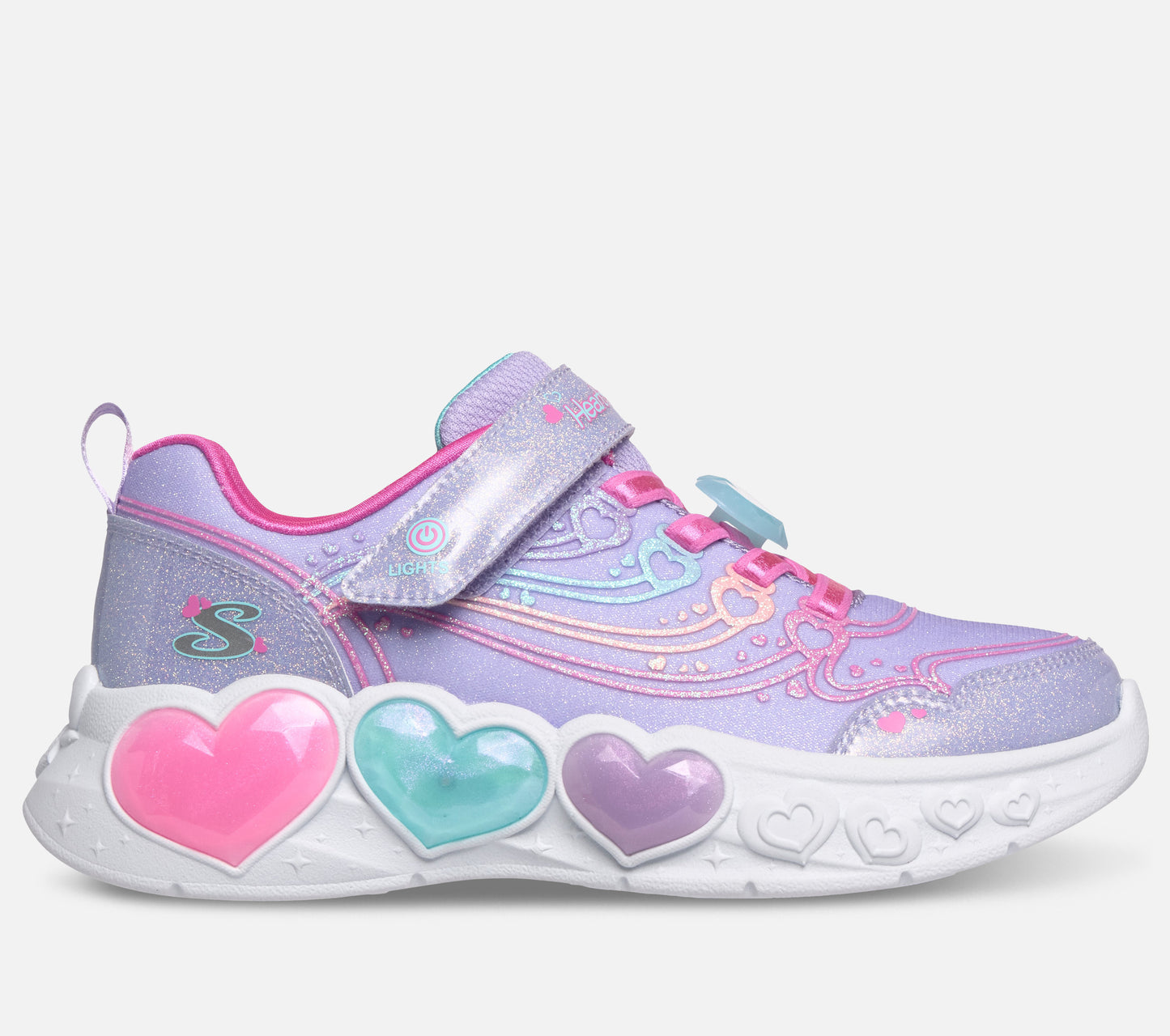 S-Lights: Enchanted Heart Lights Shoe Skechers.fi