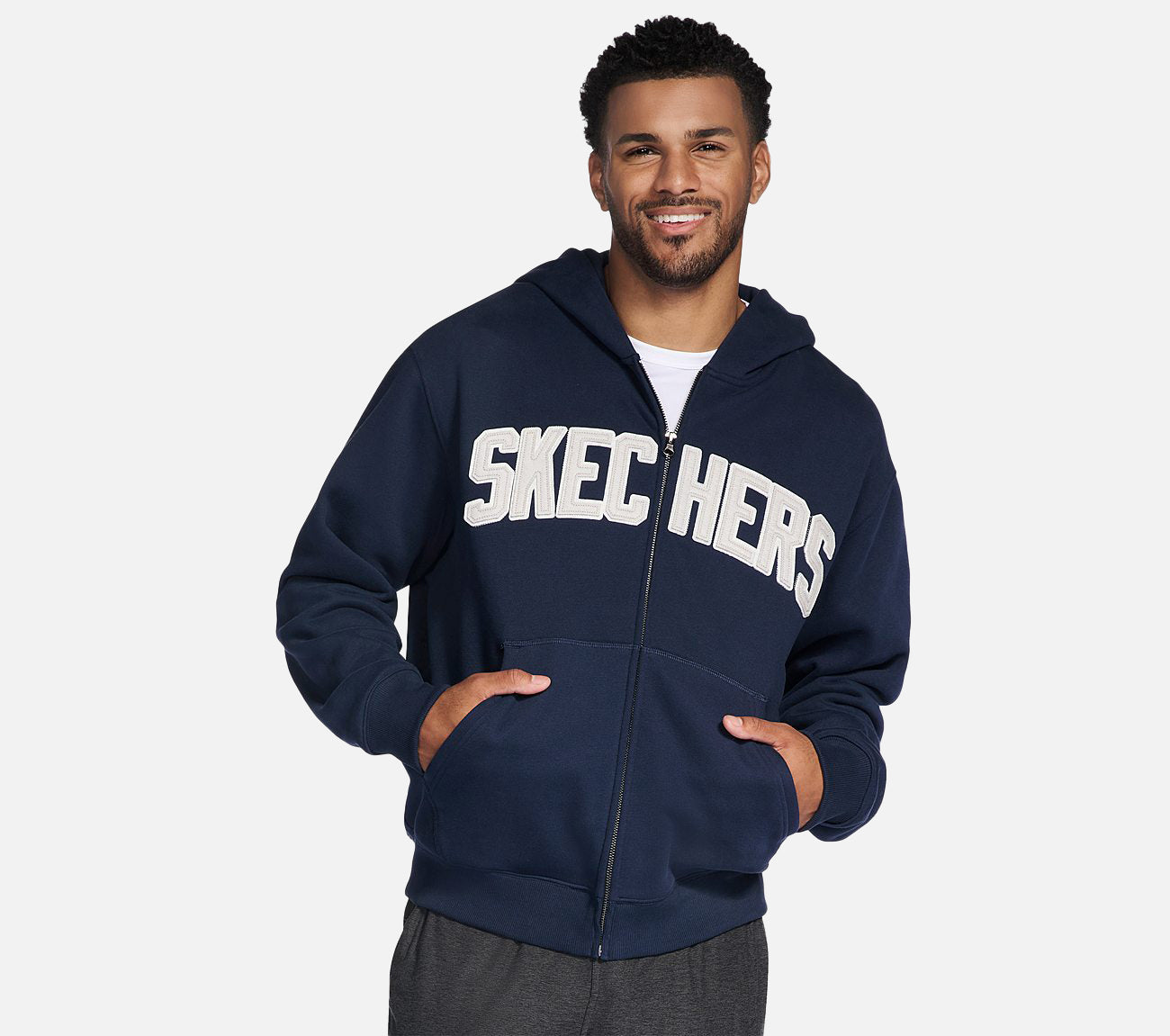 Max Soft Full Zip Hoodie Clothes Skechers.fi