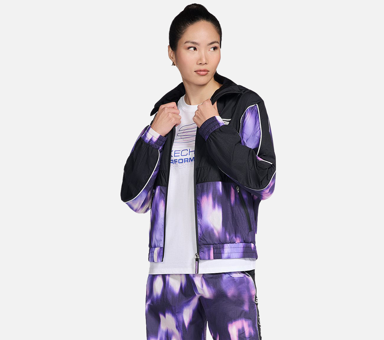 Performance Fusion Track Jacket Clothes Skechers.fi