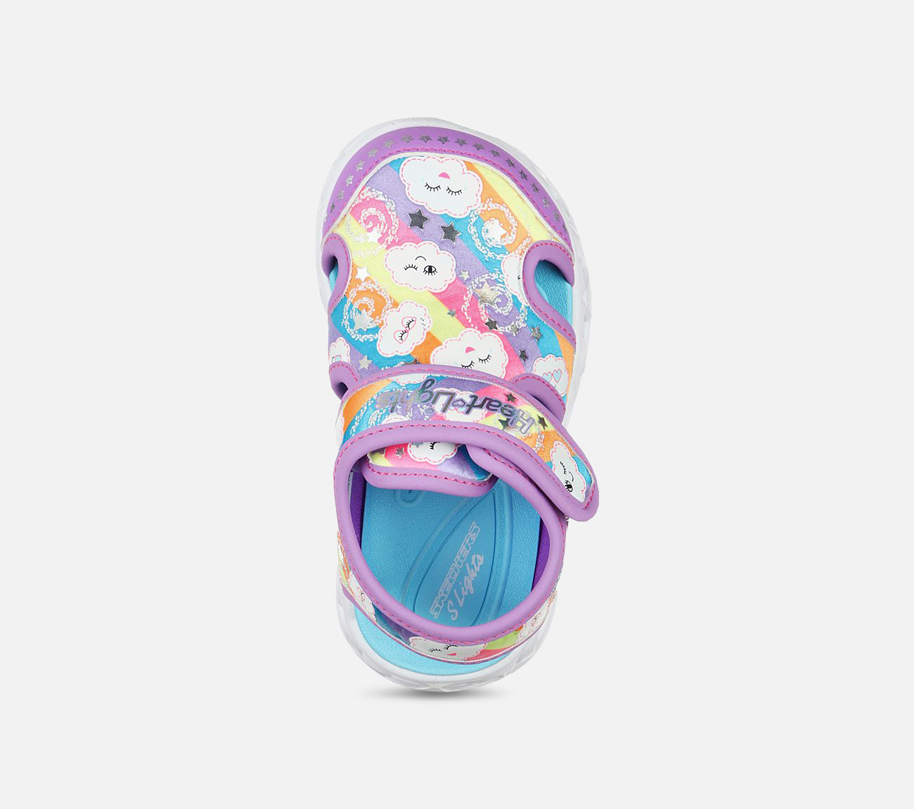 Heart Lights Sandals - Cutie Clouds Sandal Skechers