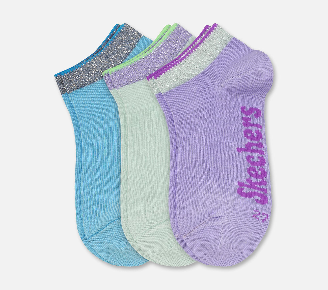 3-pack sukat Sock Skechers
