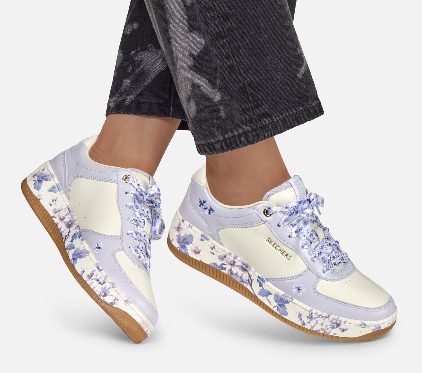 Sport Court 2.0 - Floral Frenzy Shoe Skechers.fi