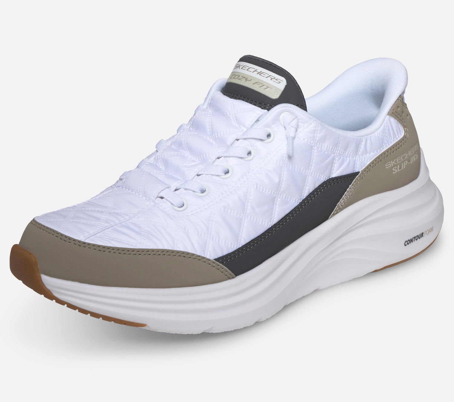 Wide Fit: Slip-ins: Contour Foam - Cozy Fit Shoe Skechers.fi