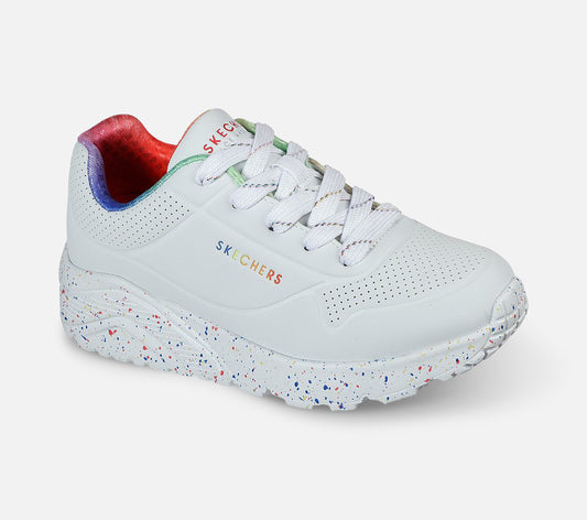 Uno Lite - Rainbow Speckle Shoe Skechers.fi