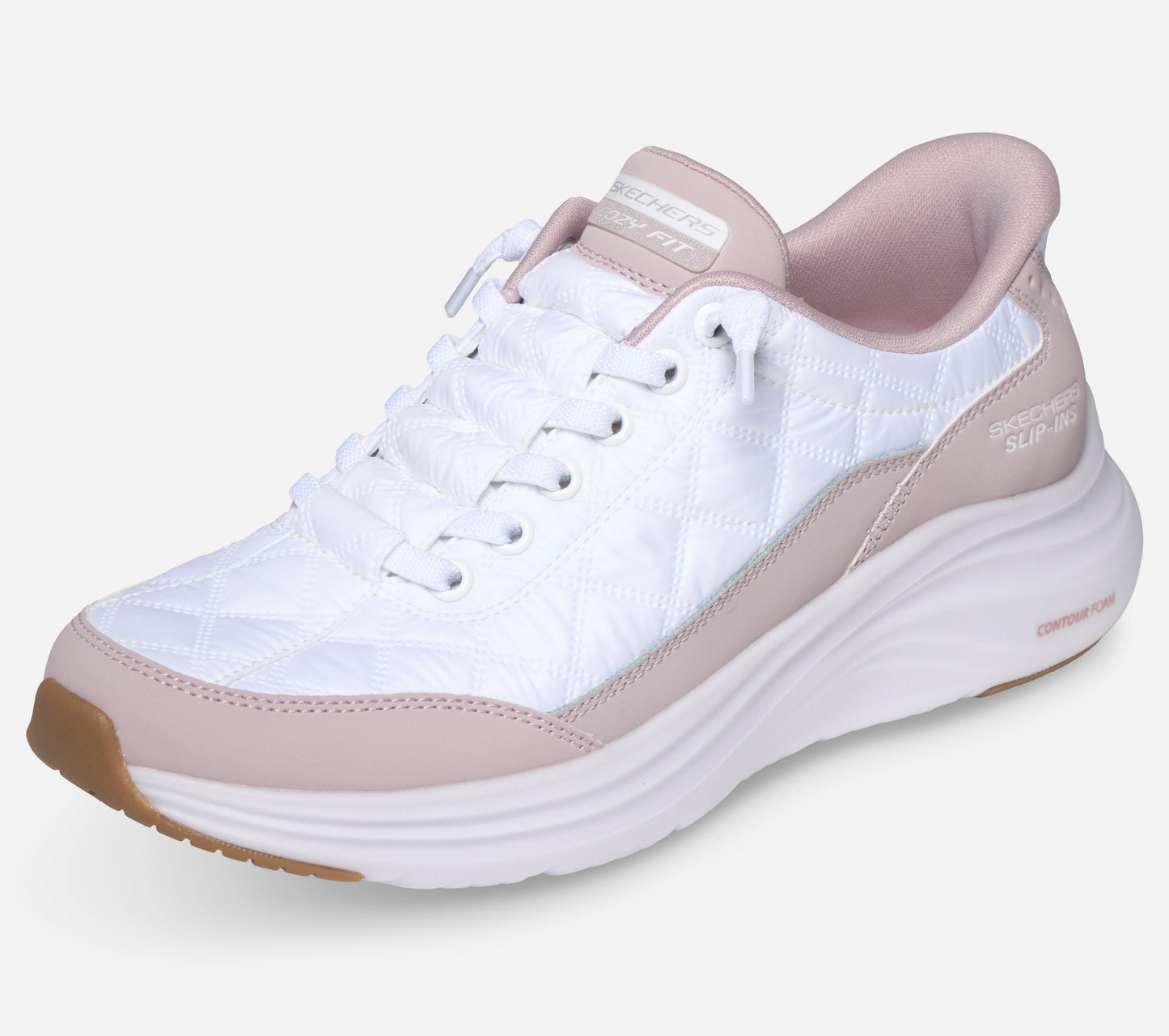 Wide Fit: Slip-ins: Contour Foam - Cozy Fit Shoe Skechers.fi