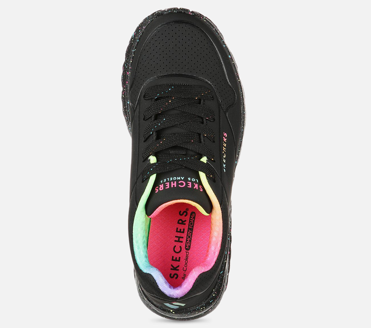 Uno Lite - Rainbow Speckle Shoe Skechers.fi