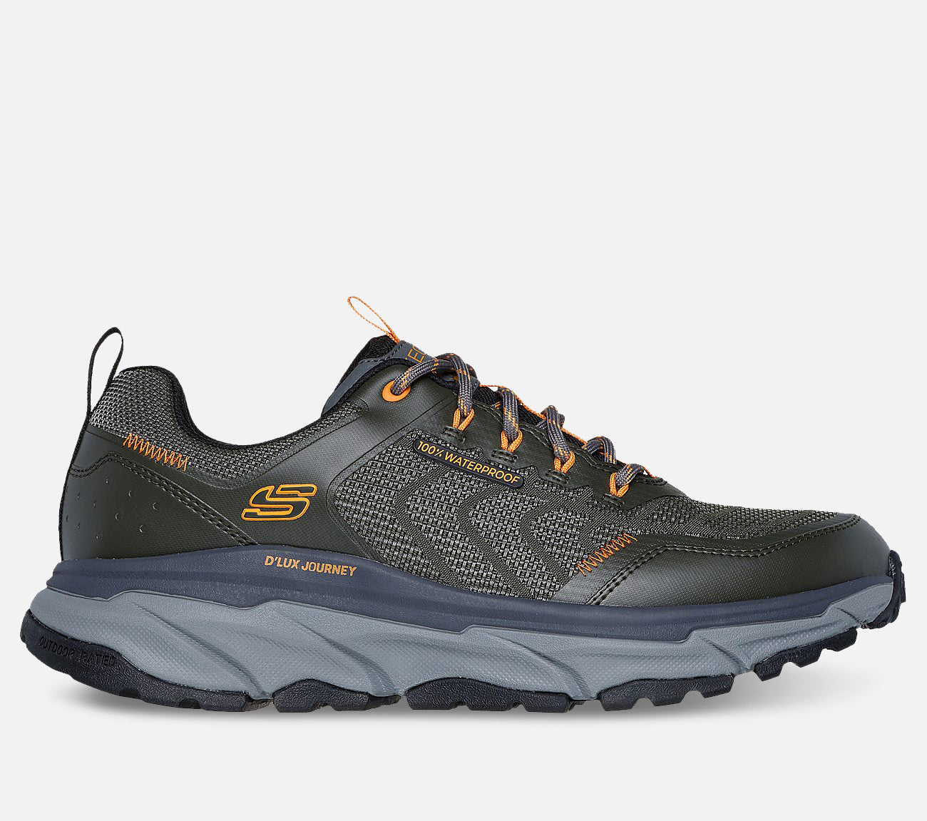 Relaxed Fit: D'Lux Journey - Defender Stitch - Waterproof Shoe Skechers.fi