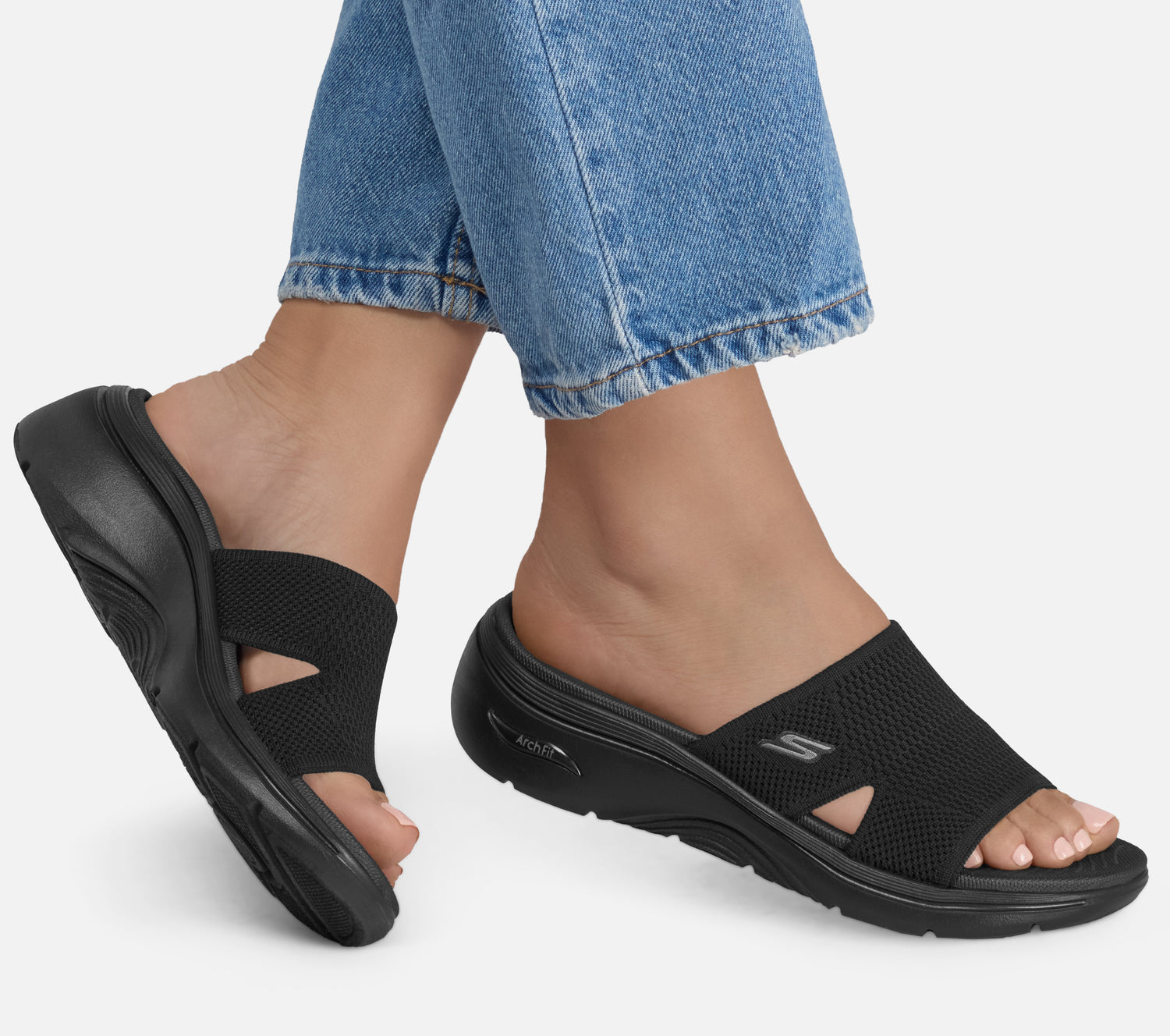 Wide Fit: Go Walk Arch Fit 2.0 - Dakota Sandal Skechers.fi