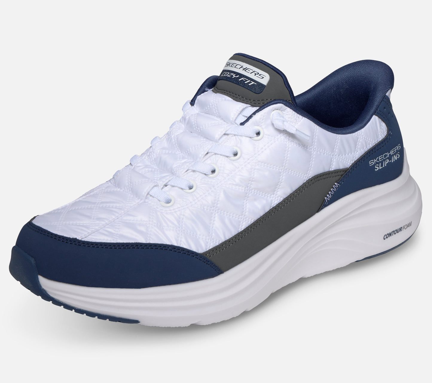 Wide Fit: Slip-ins: Contour Foam - Cozy Fit Shoe Skechers.fi