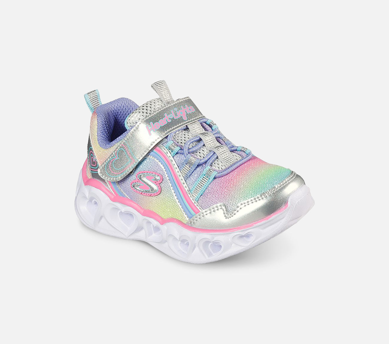 Hearts Lights - Rainbow Lux Shoe Skechers