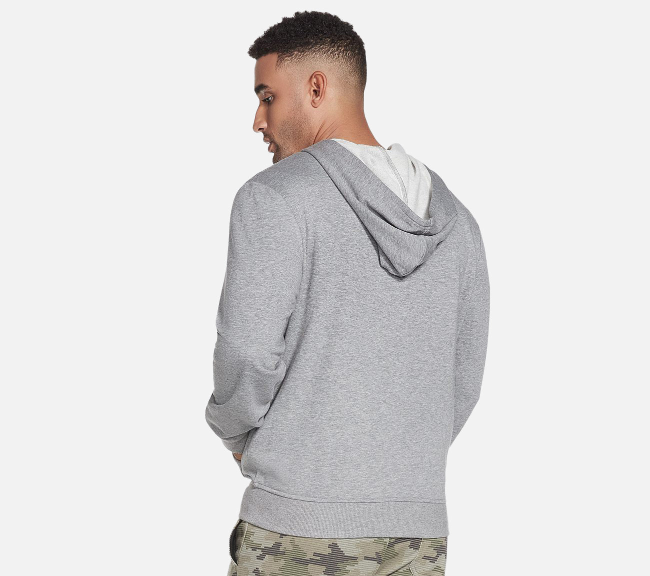 GO WALK Everywhere Full Zip Hoodie Clothes Skechers.fi