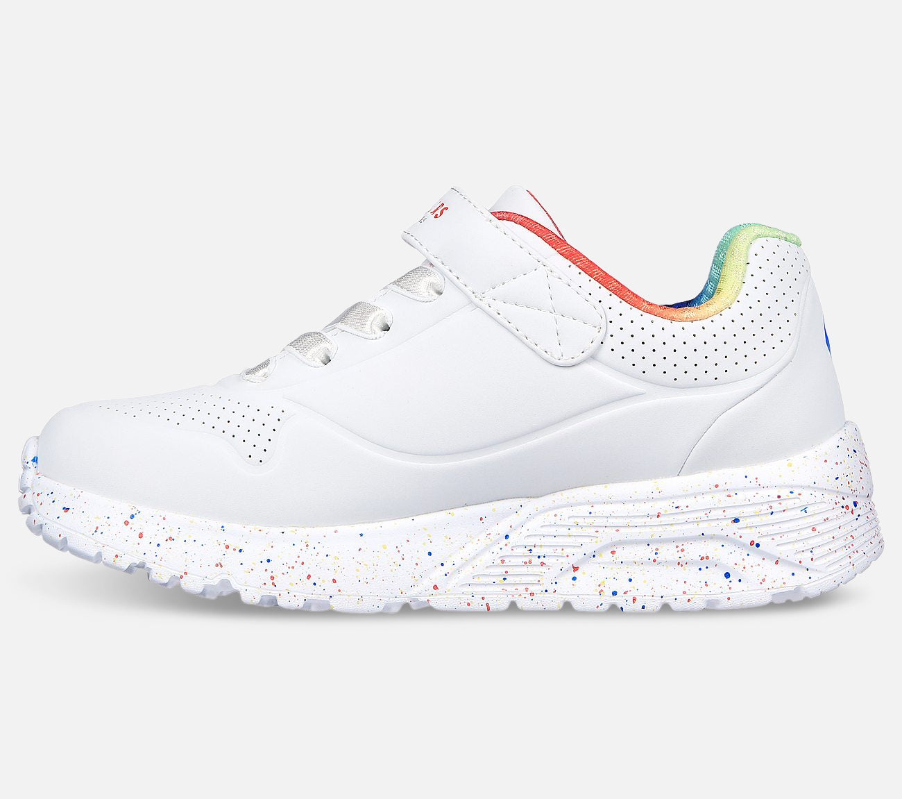 Uno Lite - Rainbow Specks Shoe Skechers.fi