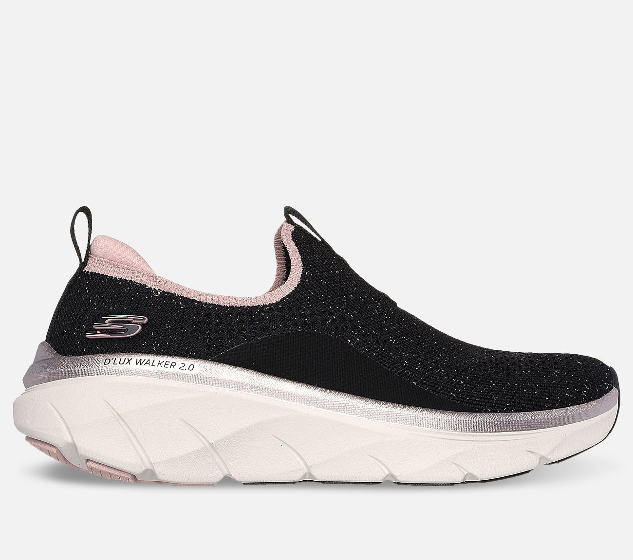 Relaxed Fit: D'Lux Walker 2.0 - Sparkle Forever Shoe Skechers.fi