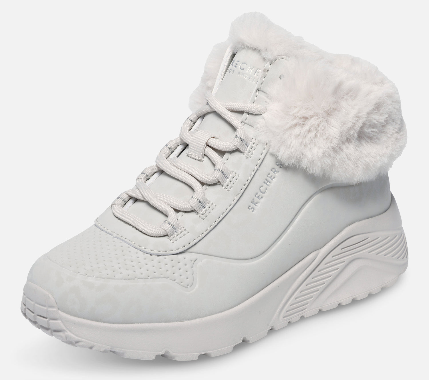 Uno Lite - Cozy Leopard Boot Skechers.fi