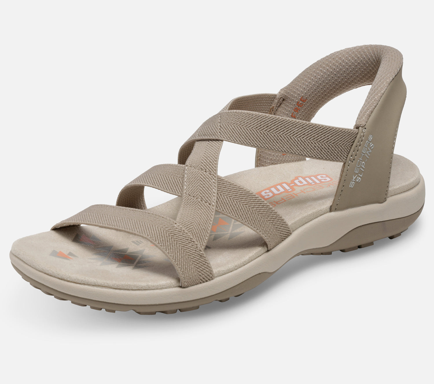 Wide Fit: Slip-ins: Reggae Slim - Stretch Flex Sandal Skechers.fi