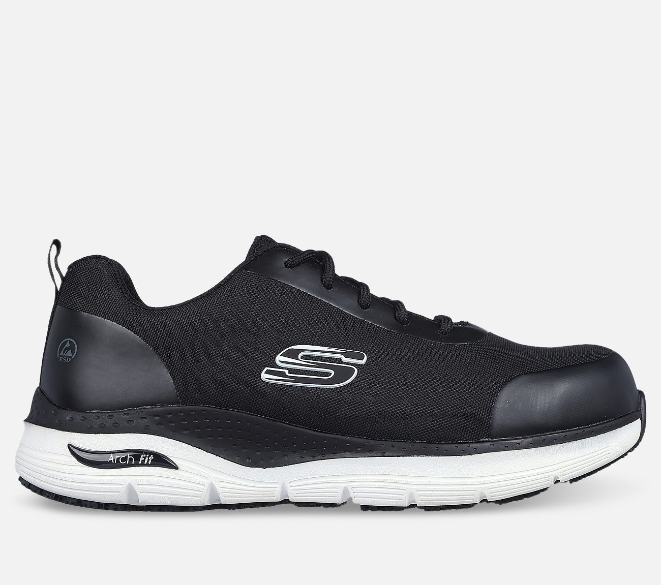 Work: Arch Fit SR - Ringstap - Water Repellent Work Skechers.fi