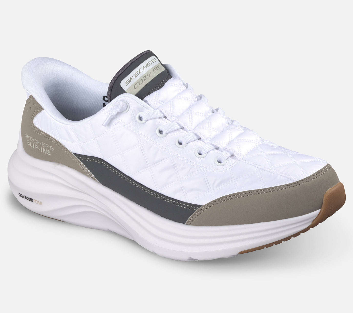 Wide Fit: Slip-ins: Contour Foam - Cozy Fit Shoe Skechers.fi