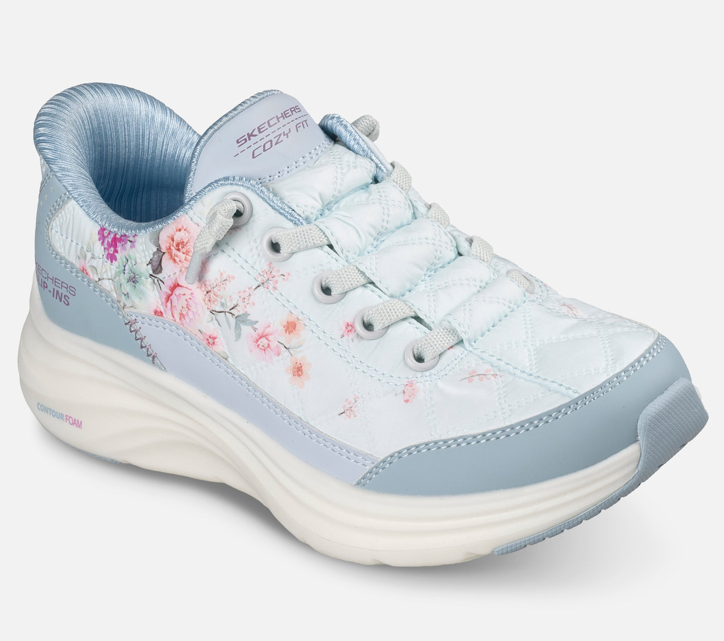 Slip-ins: Mommy & Me: Contour Foam - Cozy Fit Gentle Bloom Shoe Skechers.fi