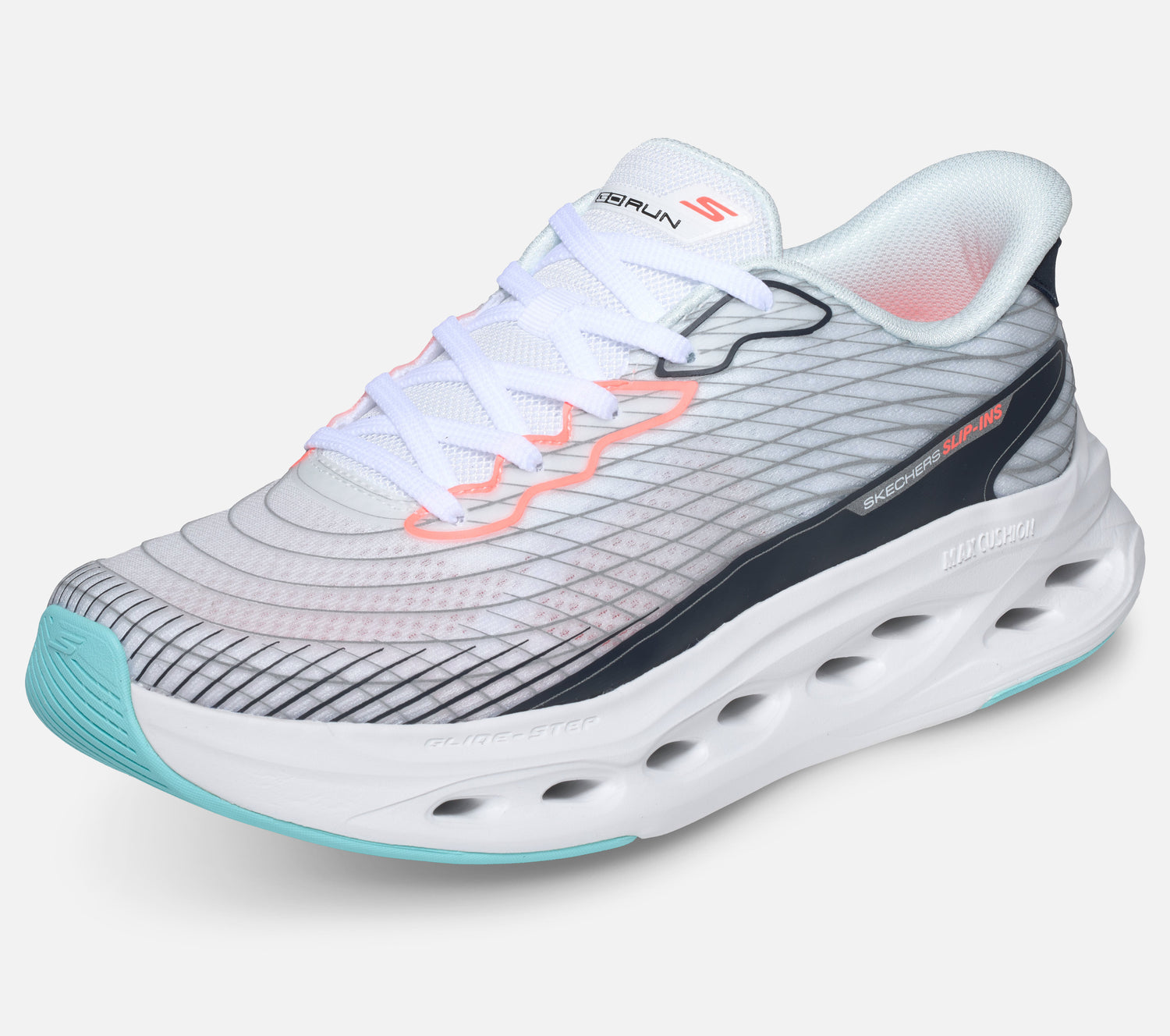 Slip-ins: Max Cushioning Glide-Step - Sapphire Shoe Skechers.fi